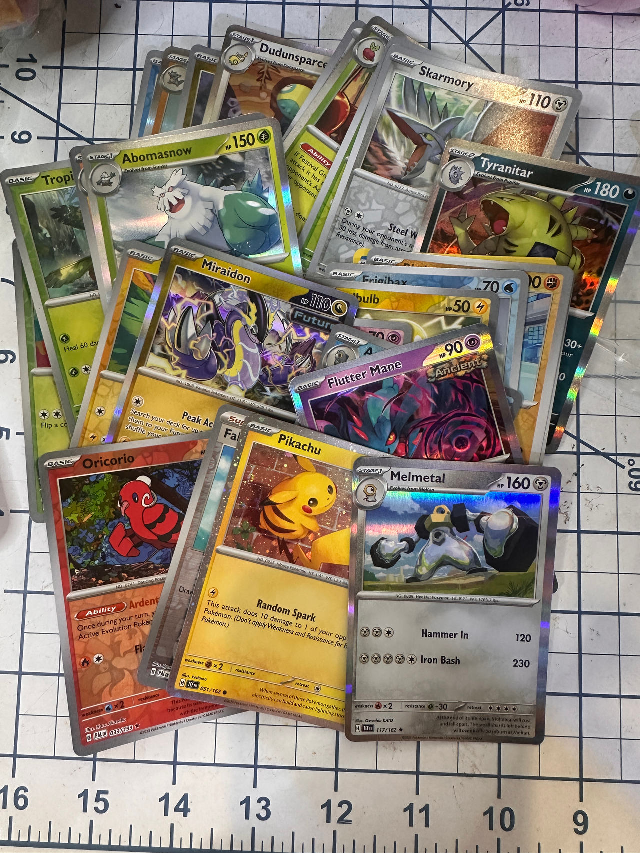 Pokemon Holo Trading Card bundle, 32 pcs