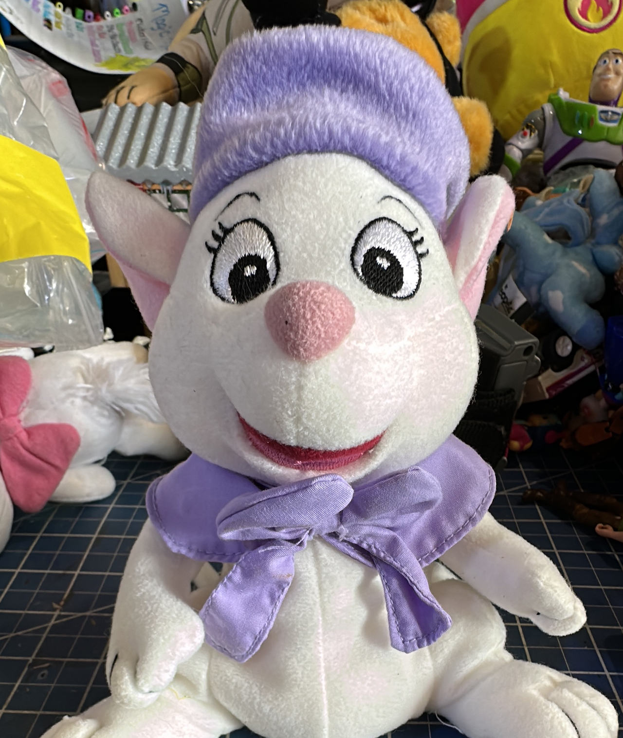 Disney The Rescuers Miss Bianca Plush vtg  207