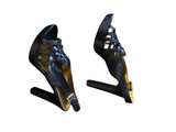 Ralph Lauren Black Strappy Slingback Heels - Image 3