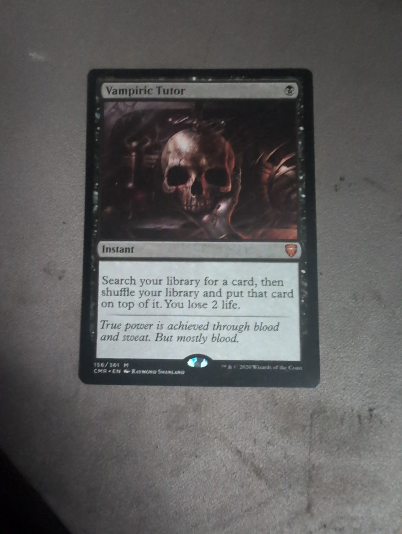 Vampiric Tutor - Commander Legends (CMR) #156