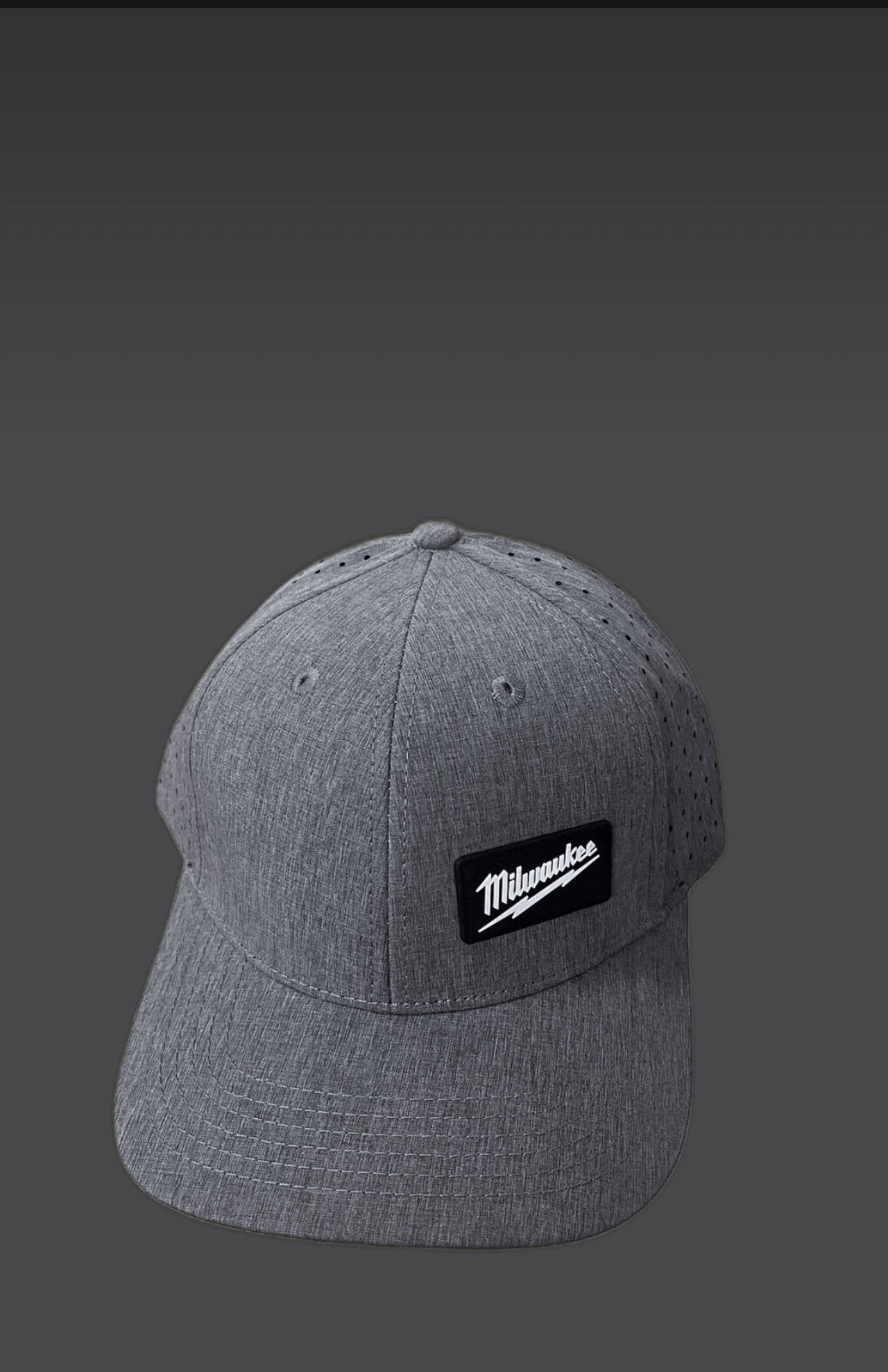 Milwaukee Fitted Hat Grey