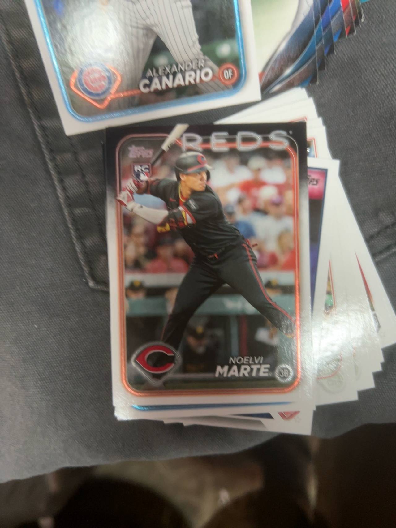 Topps 2024 Series 2 Noelvi Marte Rookie Card #548