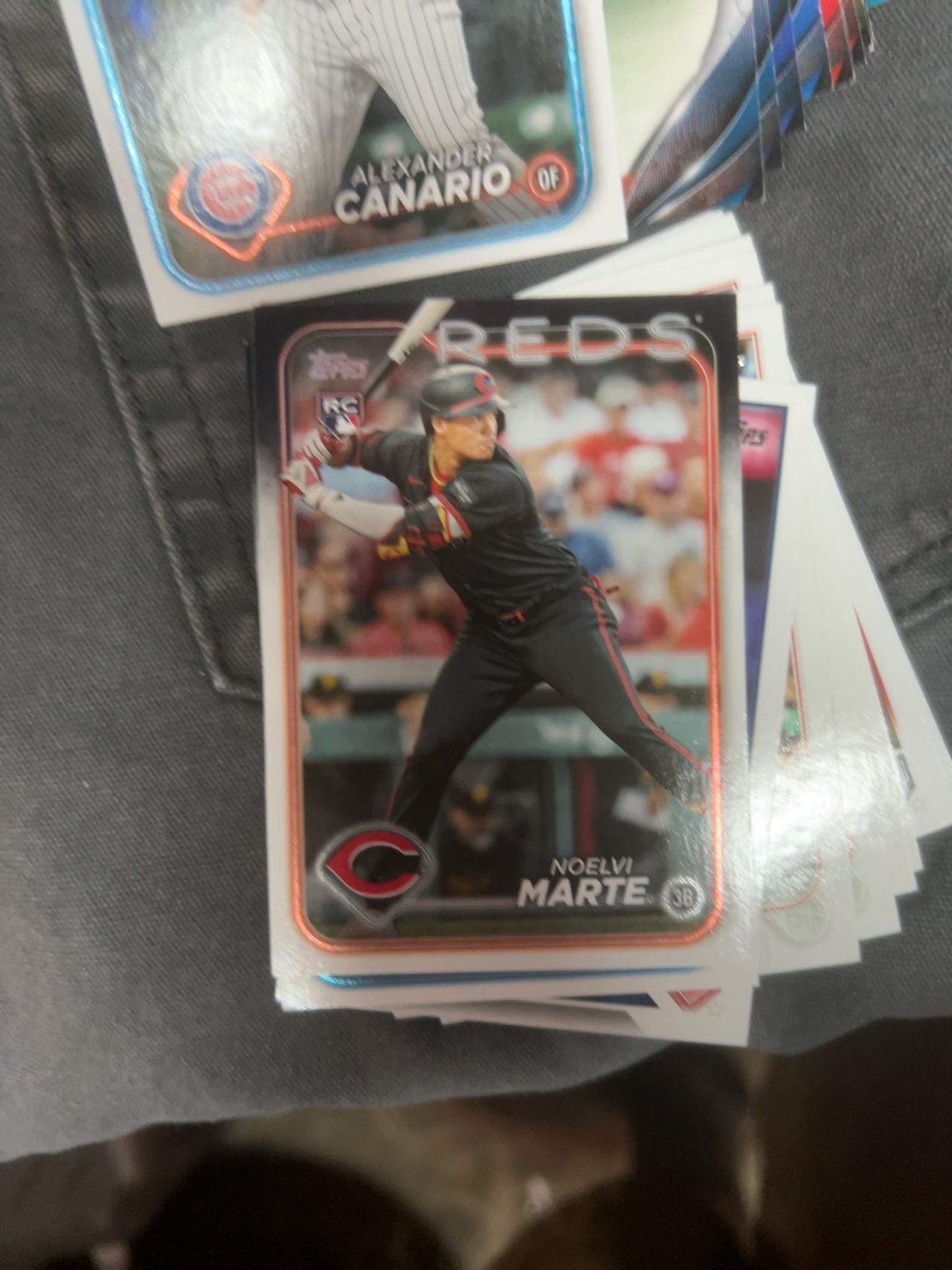 Topps 2024 Series 2 Noelvi Marte Rookie Card #548