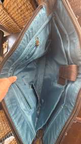 Solo Leather Laptop Tote Bag - Image 5