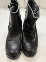 Karl Kani Men’s Black Leather Engineer Boots – Size US 11 (EU 45) - Image 4