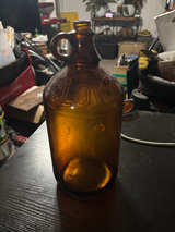 Clorox Amber Glass Jug - Image 1