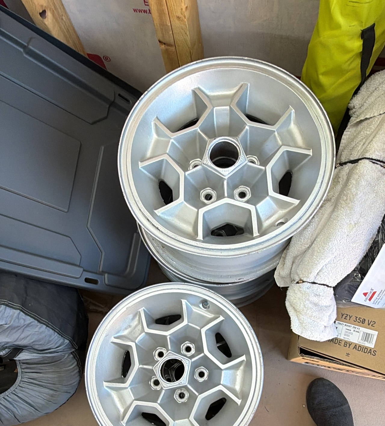 5 Pontiac Trans Am 15x7 Snowflake Wheels set of 5 wheels rims
