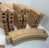 60 Thomas The Train Wooden Railway Track Expansion Lot - Image 3