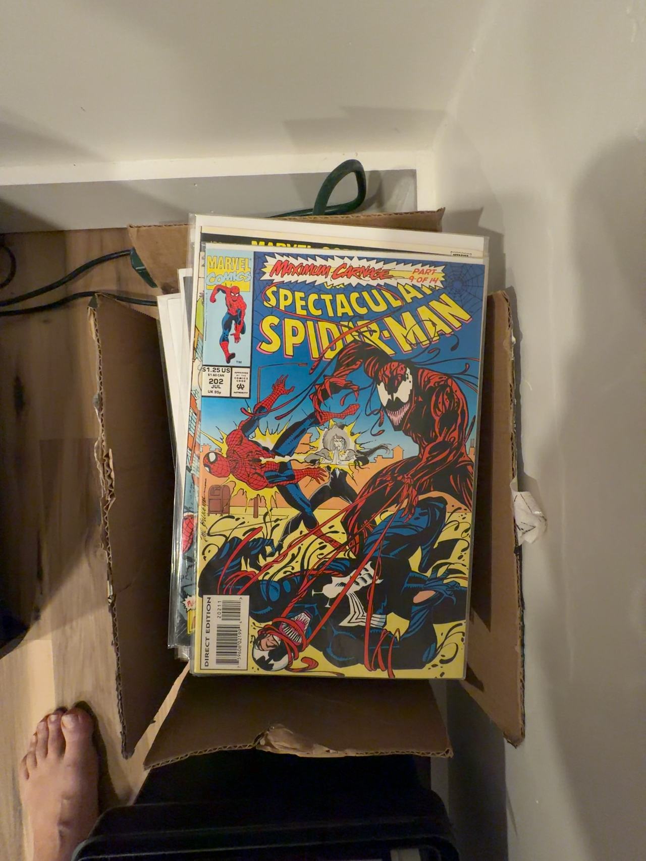 Marvel Spectacular Spider-Man #202 Newsstand