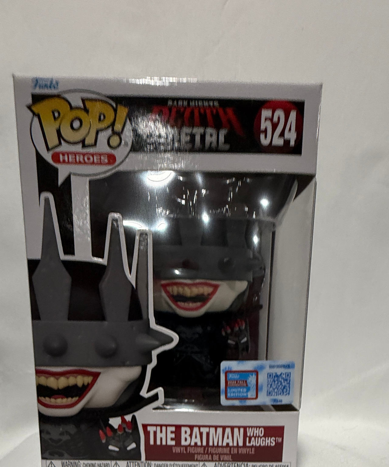 Funko Pop! Heroes: Death Metal - The Batman Who Laughs #524 (2024 Fall Convention Exclusive)