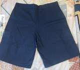 boohooMAN Navy Cargo Shorts - Image 2