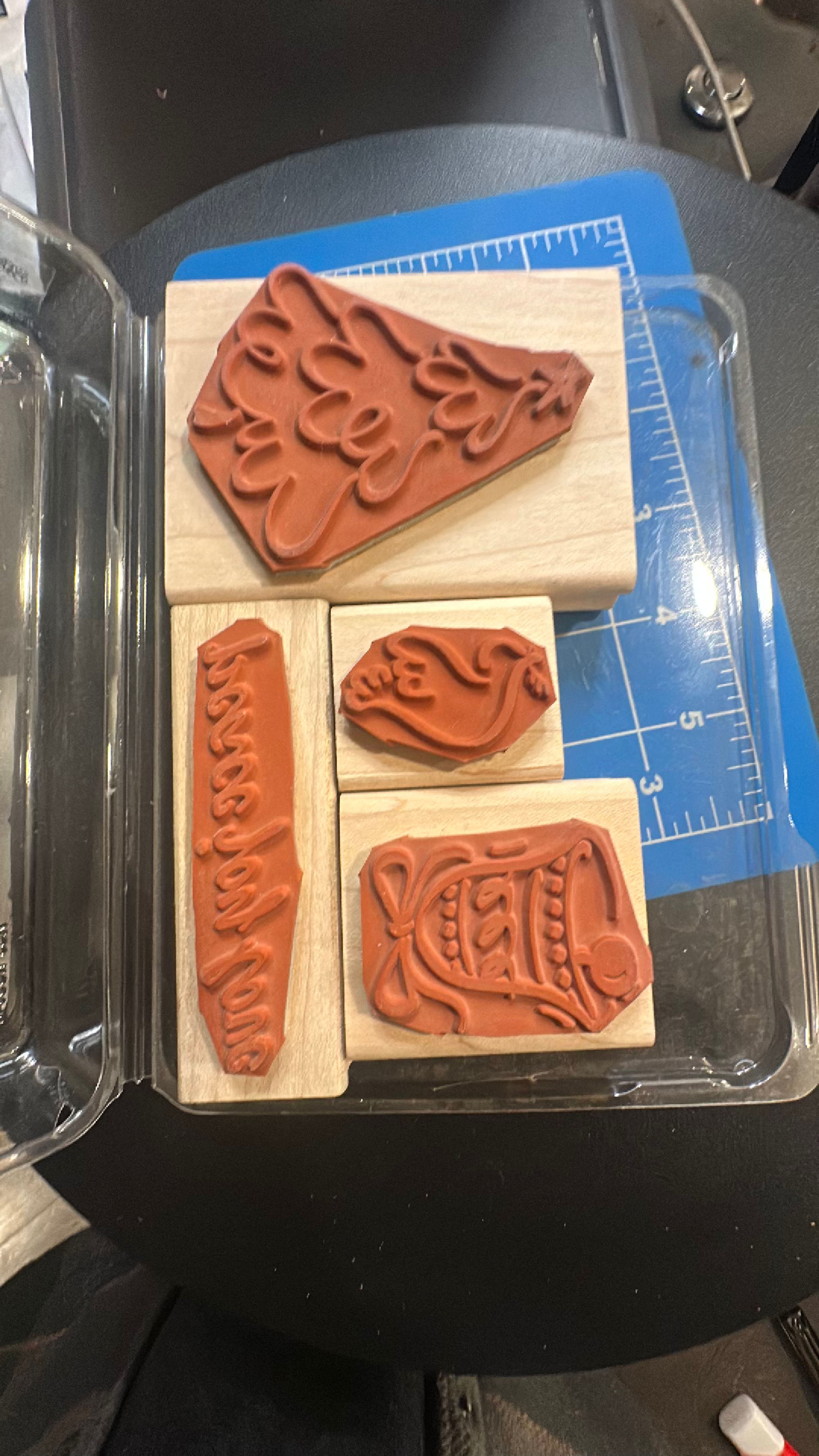 Stampin' Up! Holiday Wood Mounted Rubber Stamps - Image 2