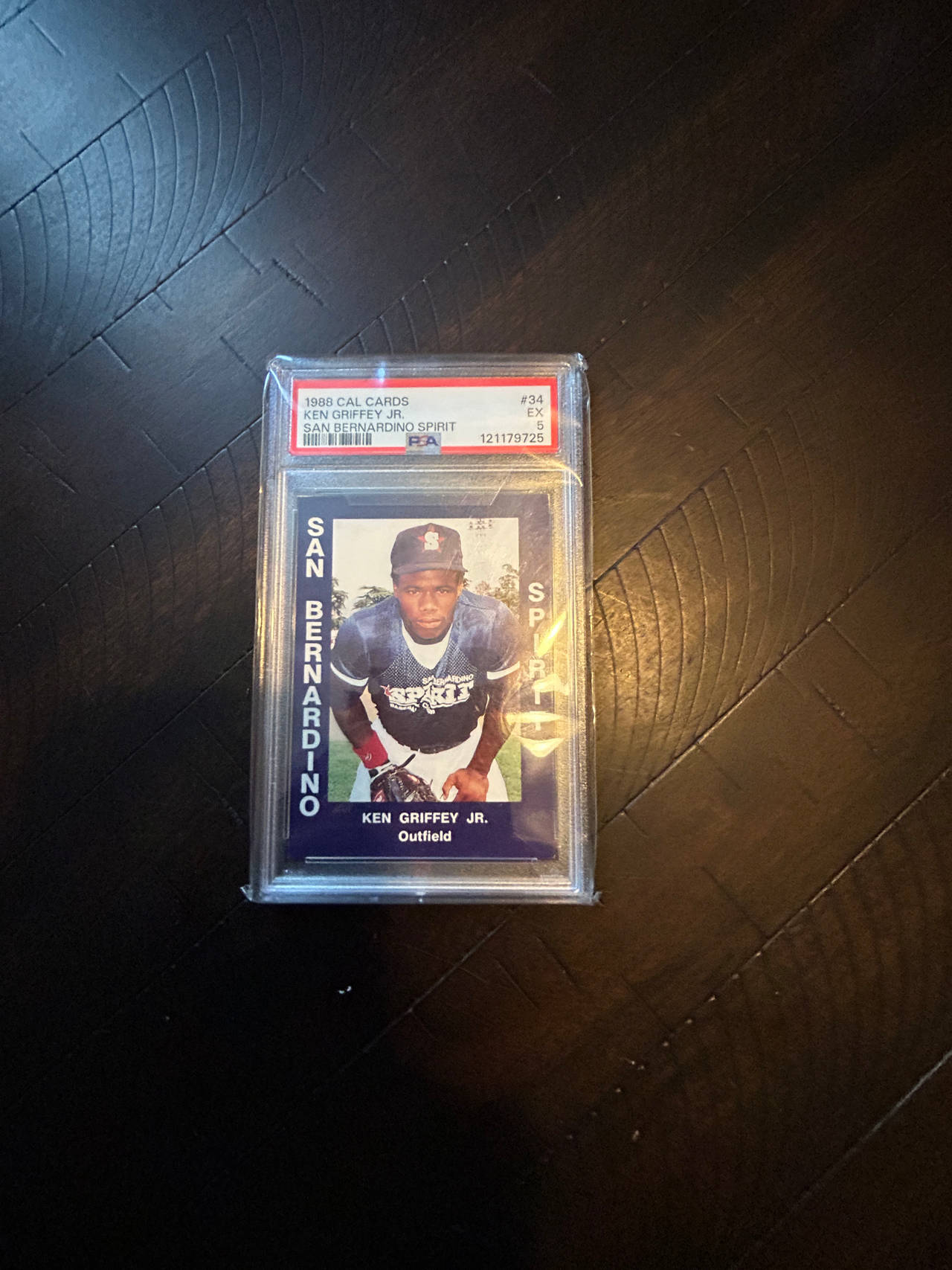 1988 Cal Cards Ken Griffey Jr. San Bernardino Spirit