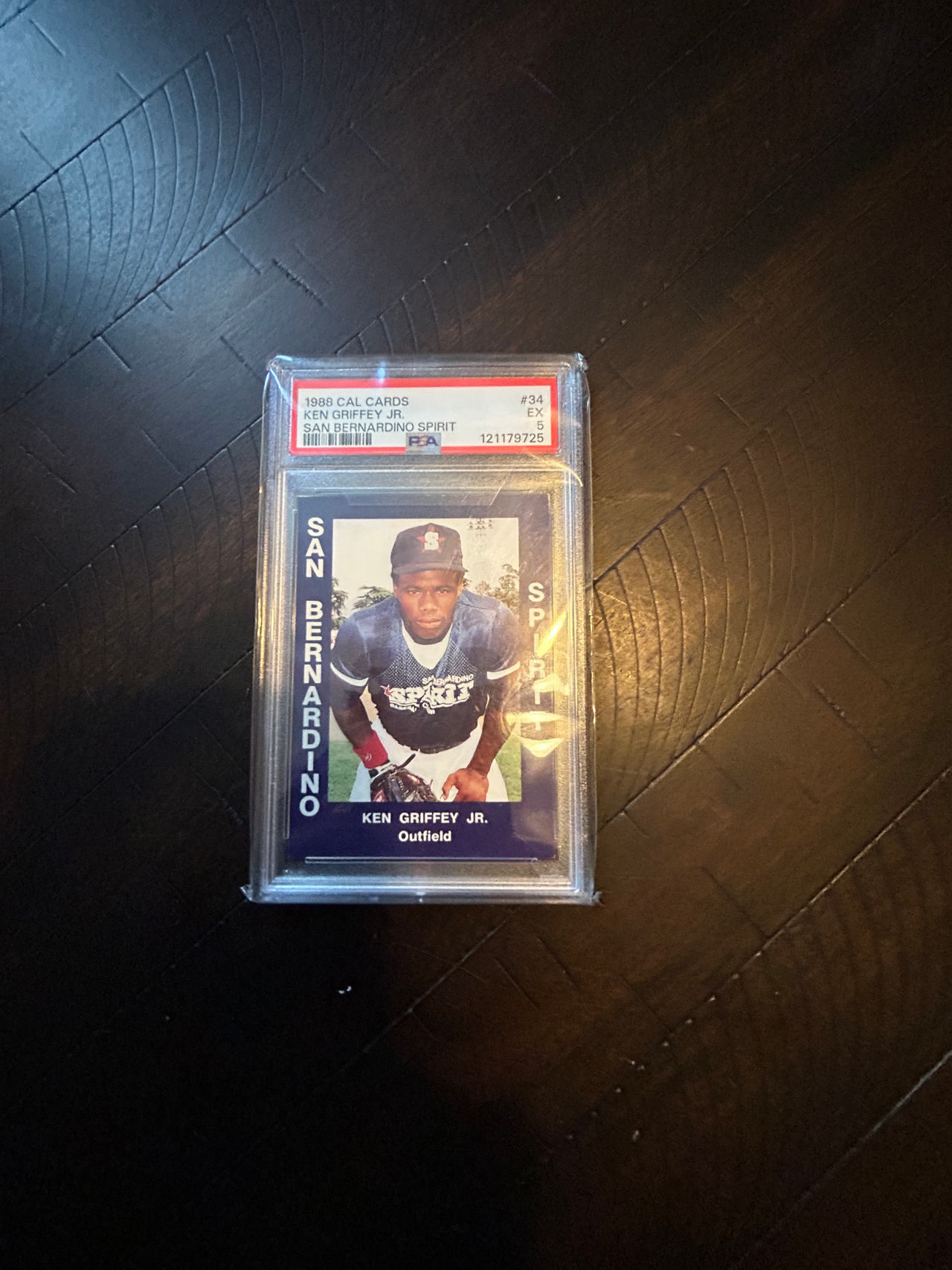 1988 Cal Cards Ken Griffey Jr. San Bernardino Spirit