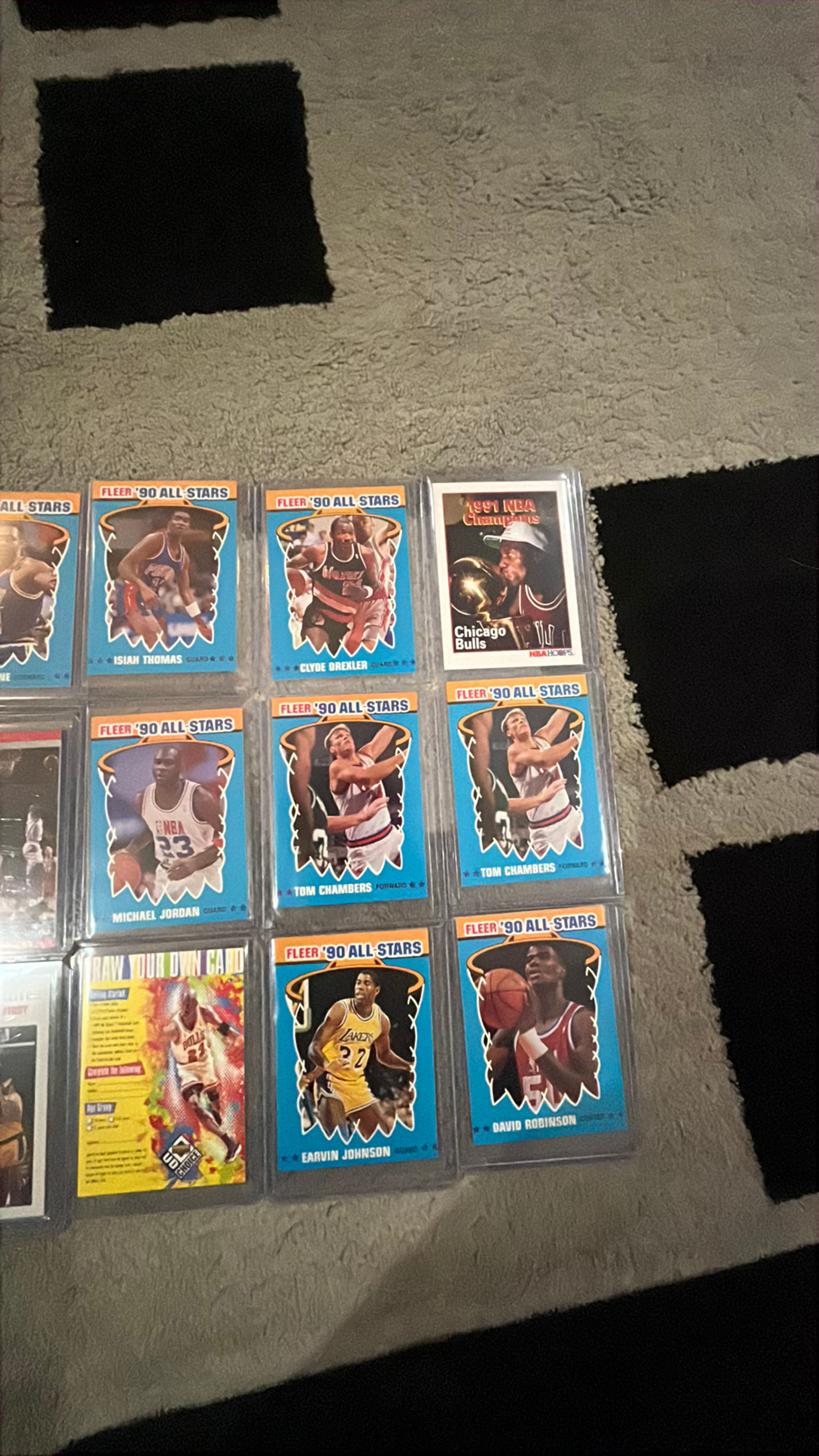 1990-91 NBA Hoops Basketball Cards - Image 4