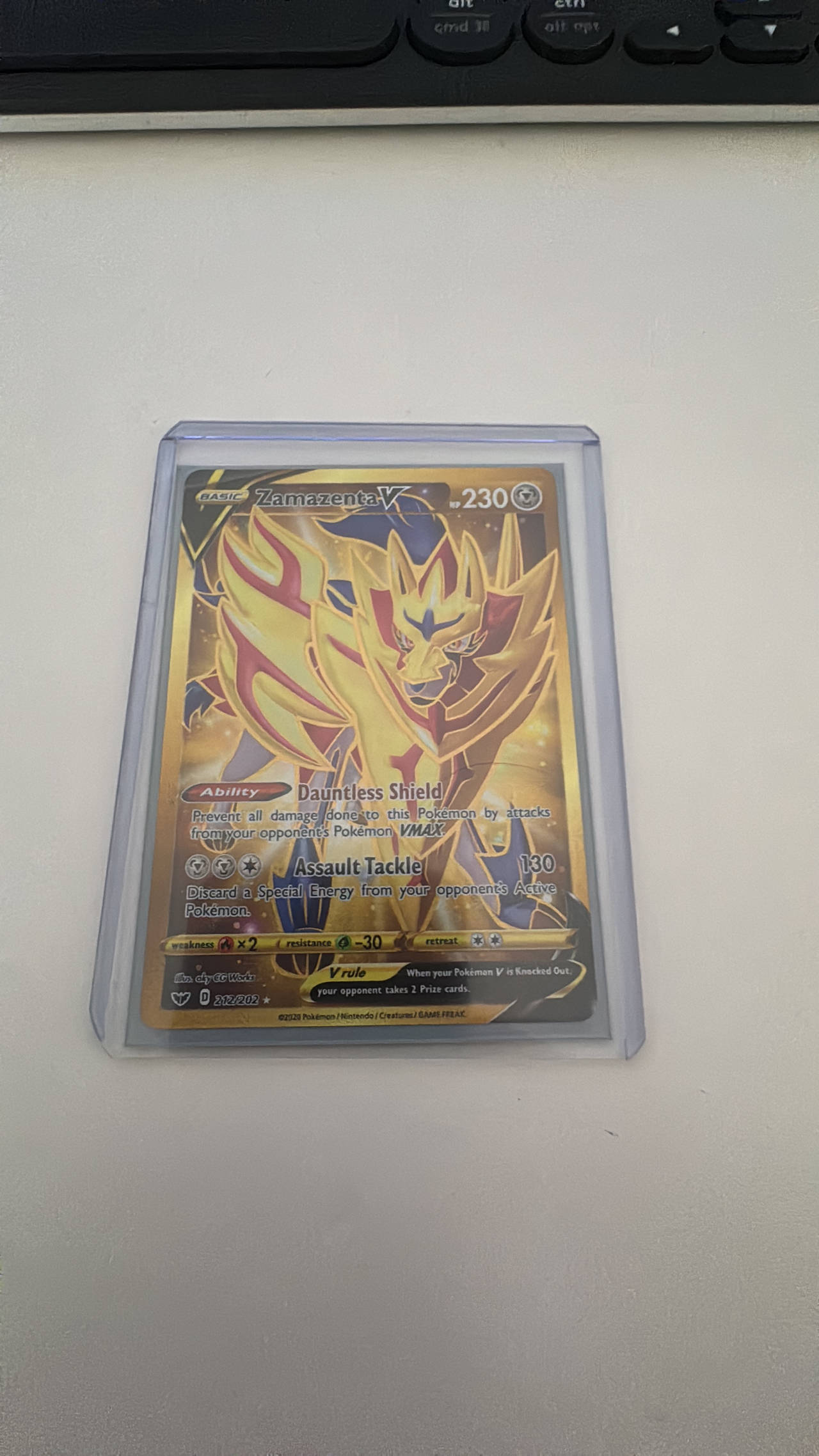Zamazenta V (Secret Rare)