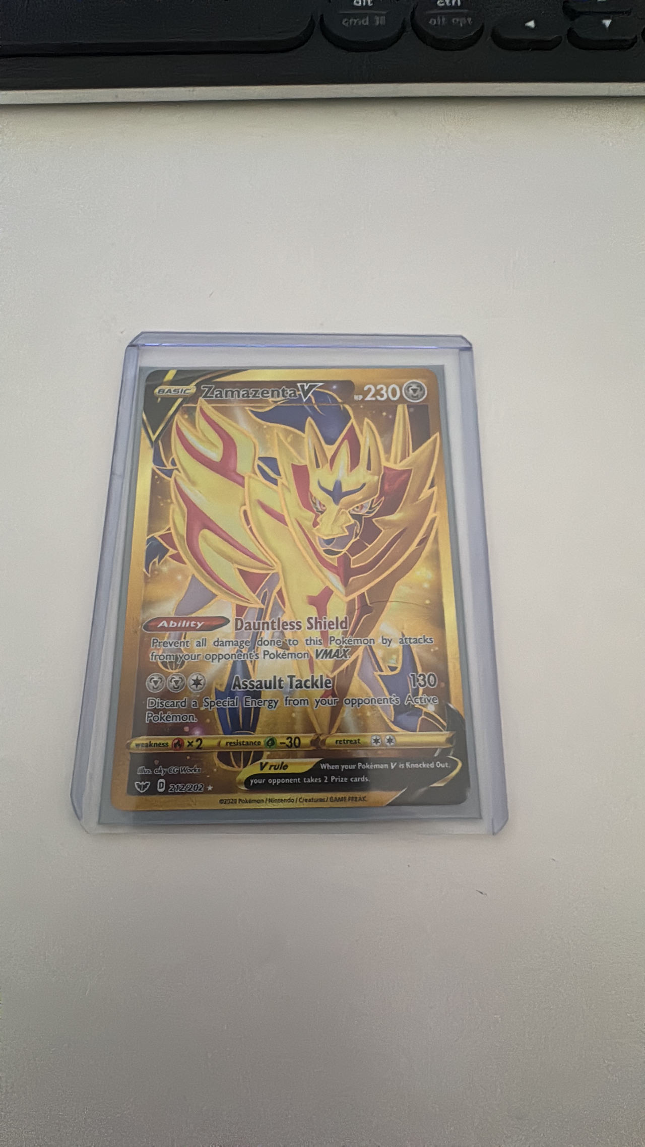 Zamazenta V (Secret Rare)