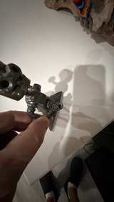 Handmade Recycled Metal Robot Figurine - Image 2
