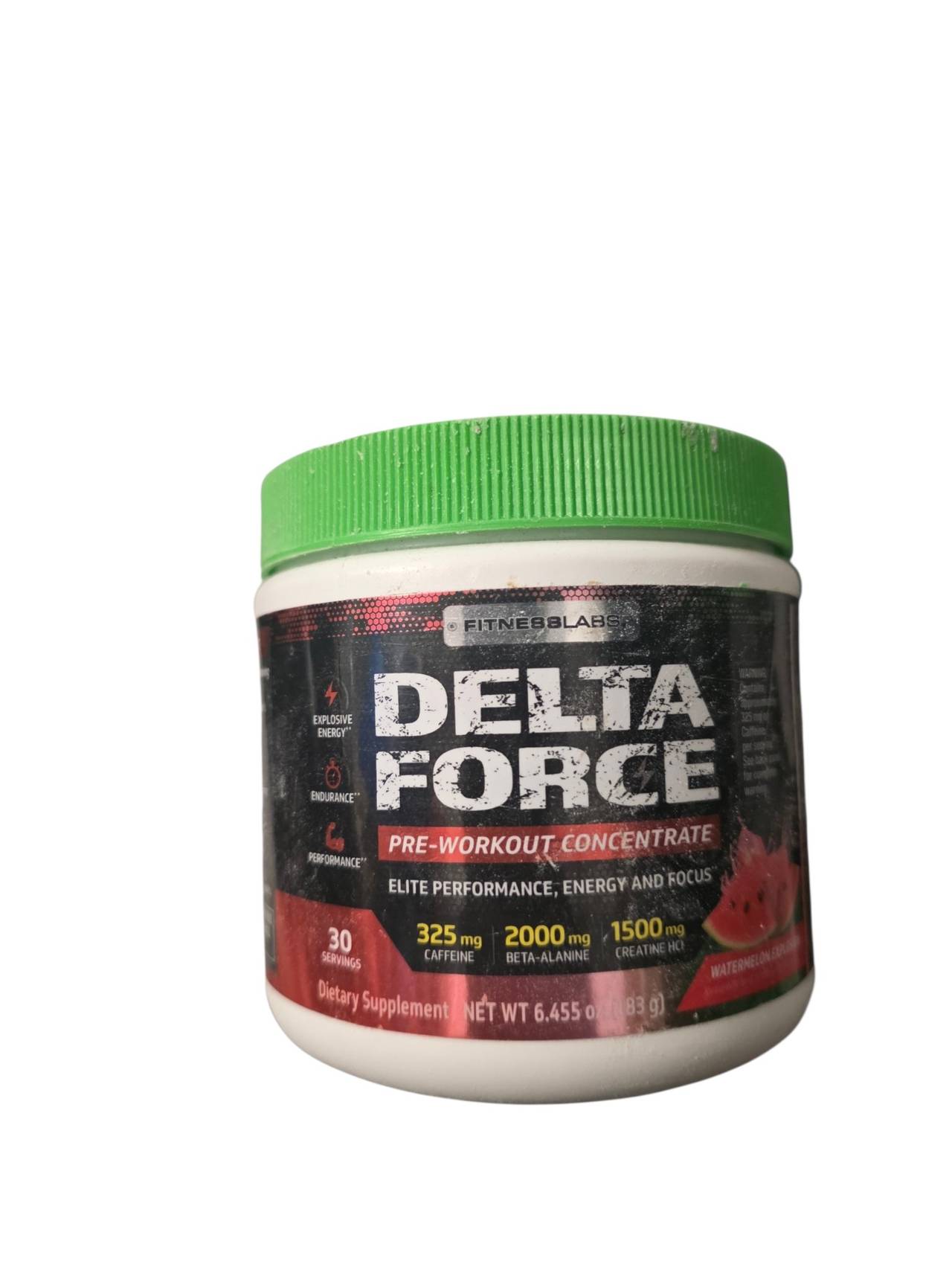Fitness Labs Delta Force Pre-Workout Concentrate Watermelon