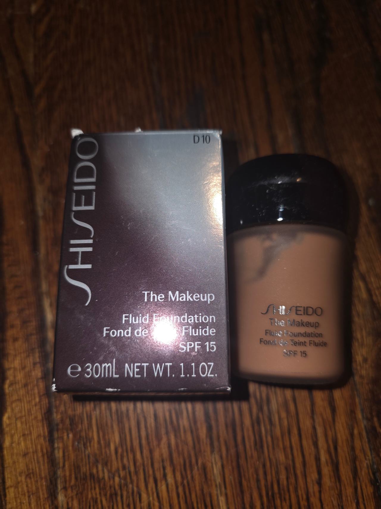 Shiseido The Makeup Fluid Foundation SPF 15 D10