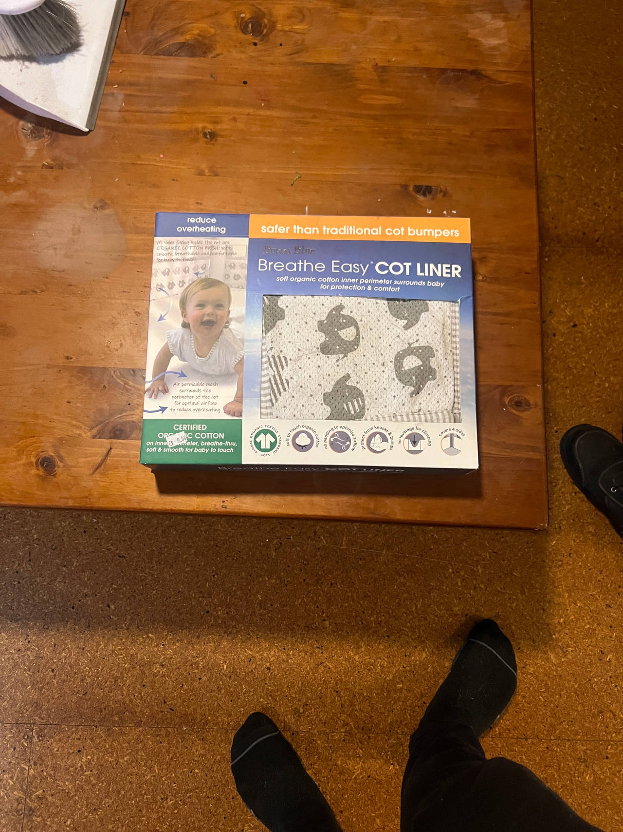 Breathe Easy Cot Liner