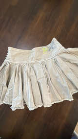 Vintage Y2K By Deep Beige Cotton Miniskirt - Image 3