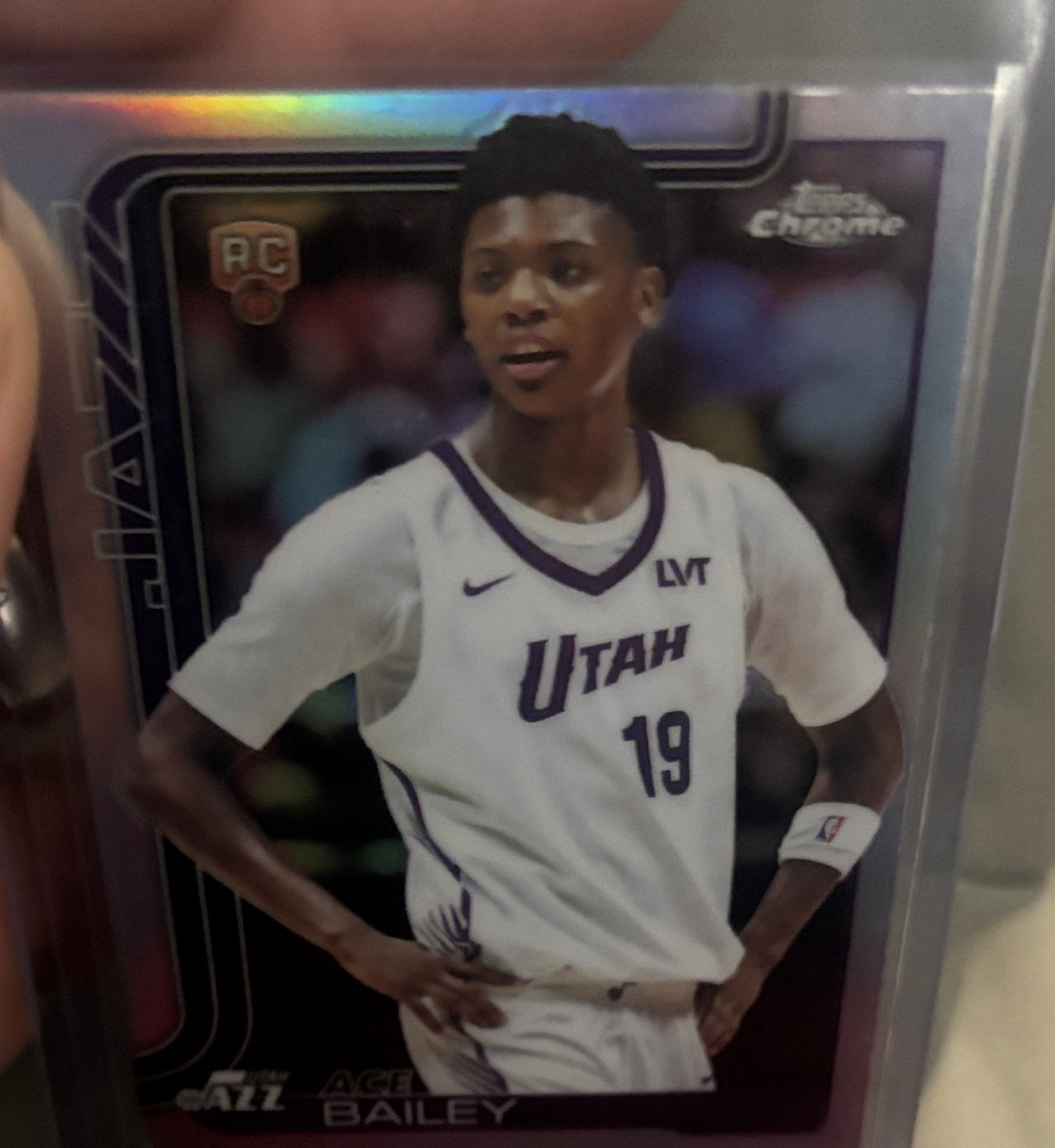 2023-24 Topps Chrome Ace Bailey Refractor Rookie Card