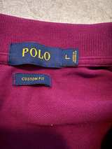 Ralph Lauren Polo Shirt Men's Purple- Size L. - Image 2