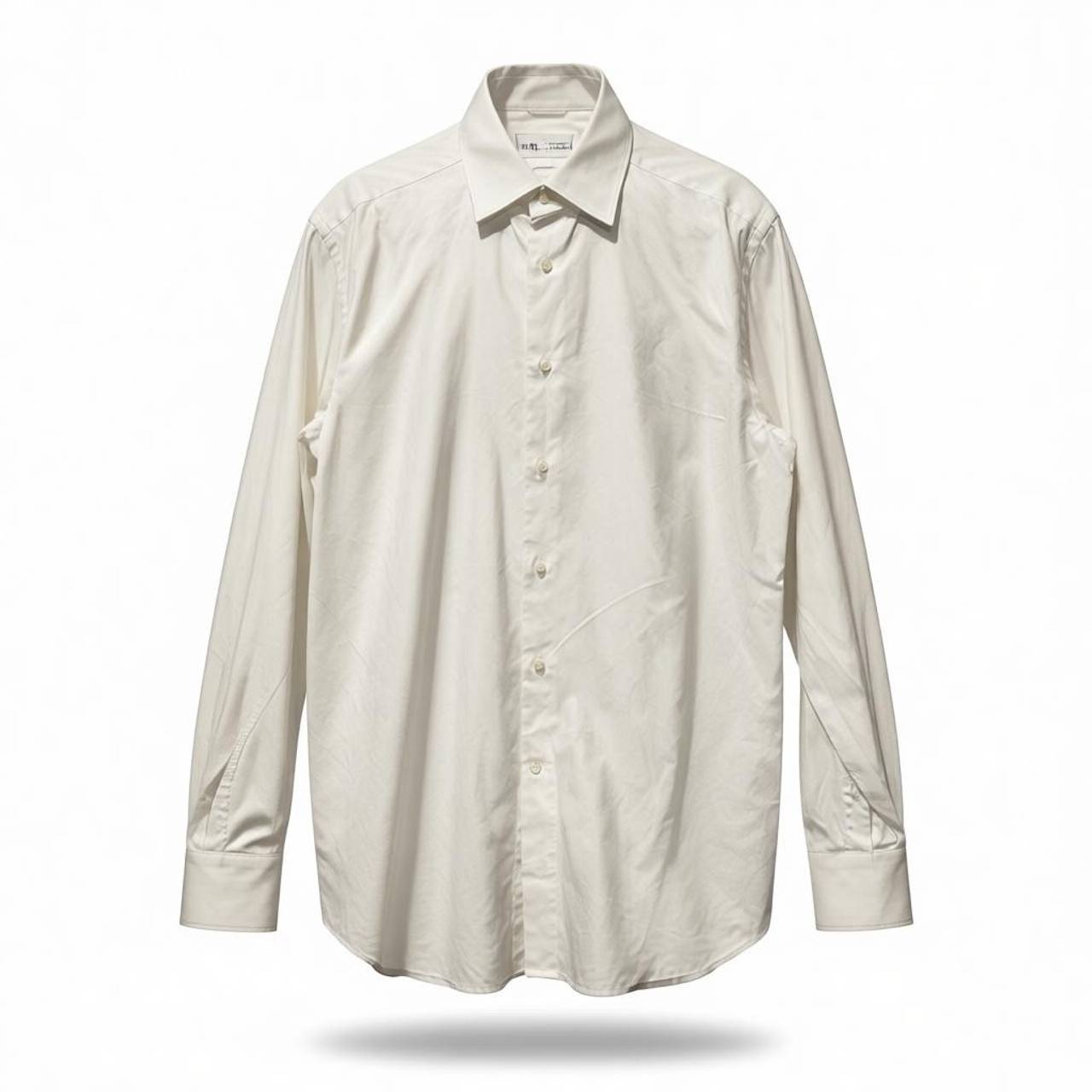Maison Margiela White Cotton Poplin Shirt