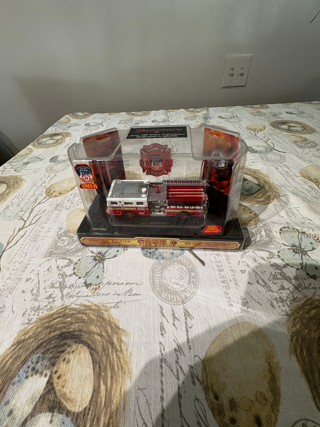 Code 3 Fire Truck Die-Cast Collectible
