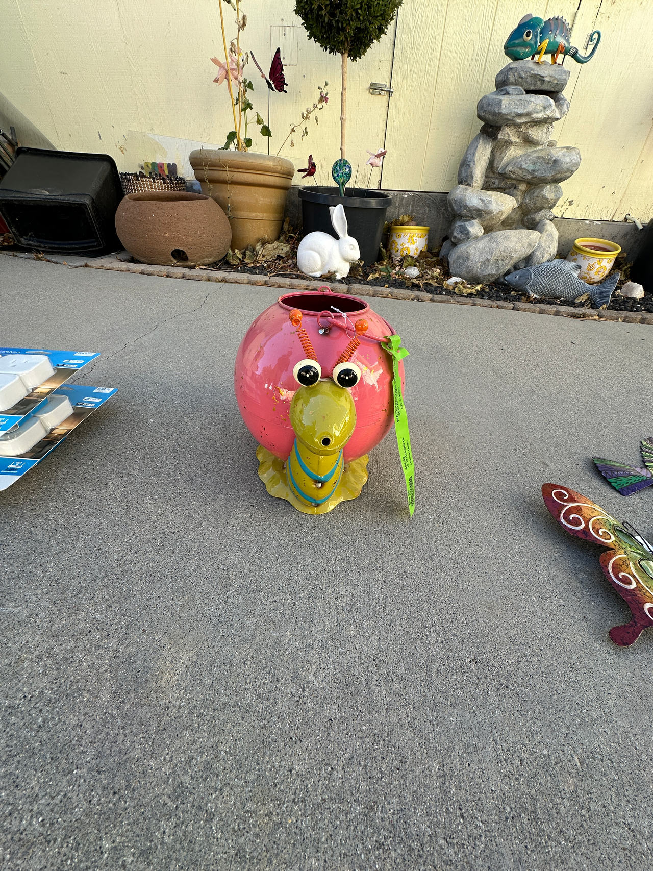 Metal Snail Garden Decor