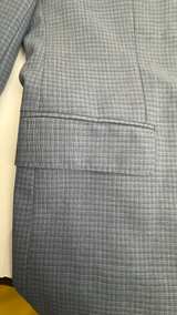 Hugo Boss Light Blue Micro-Check Blazer - Image 6