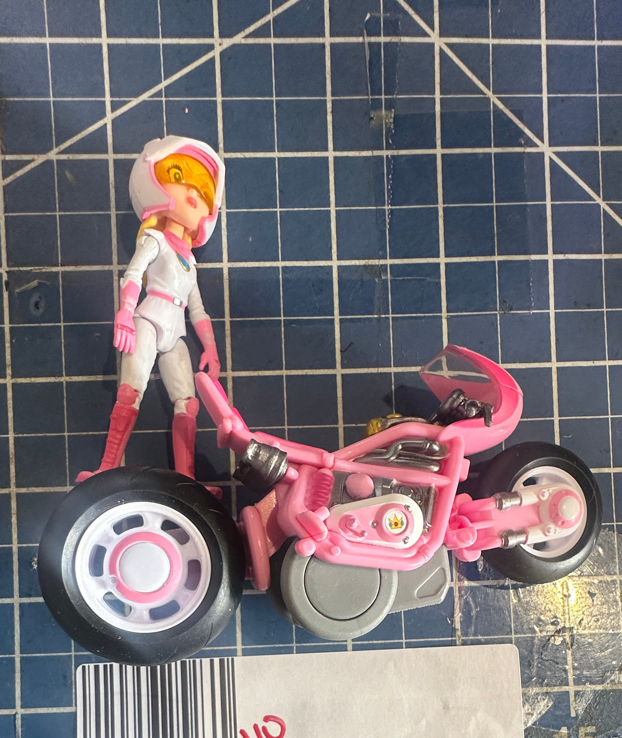 The Super Mario Bros. Movie Princess Peach with Moto Bike Action Figure