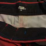 Vans Red Tropical Floral Swim Trunks - Image 2