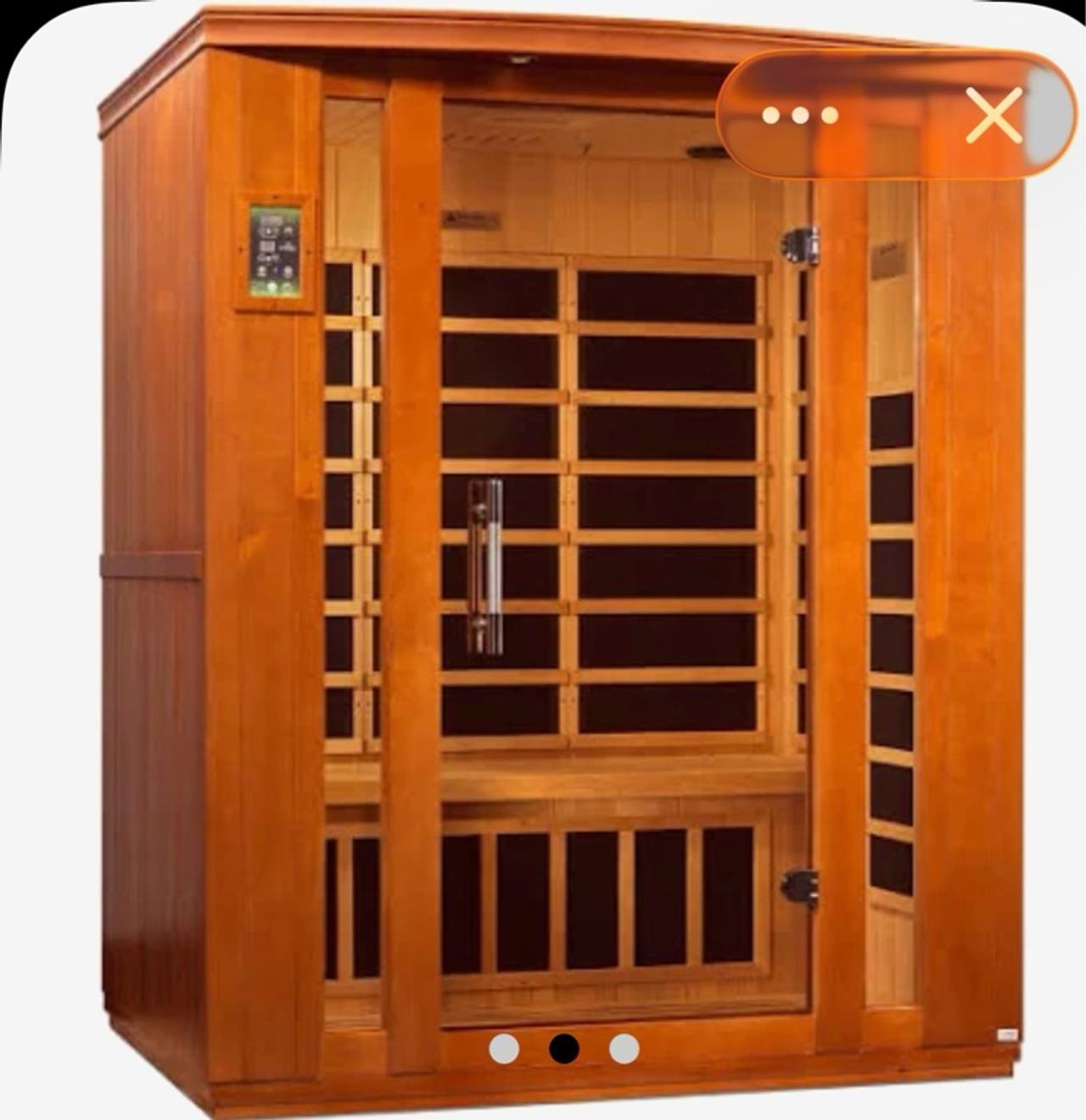 Dynamic Bellagio 3-Person Low EMF Far Infrared Sauna