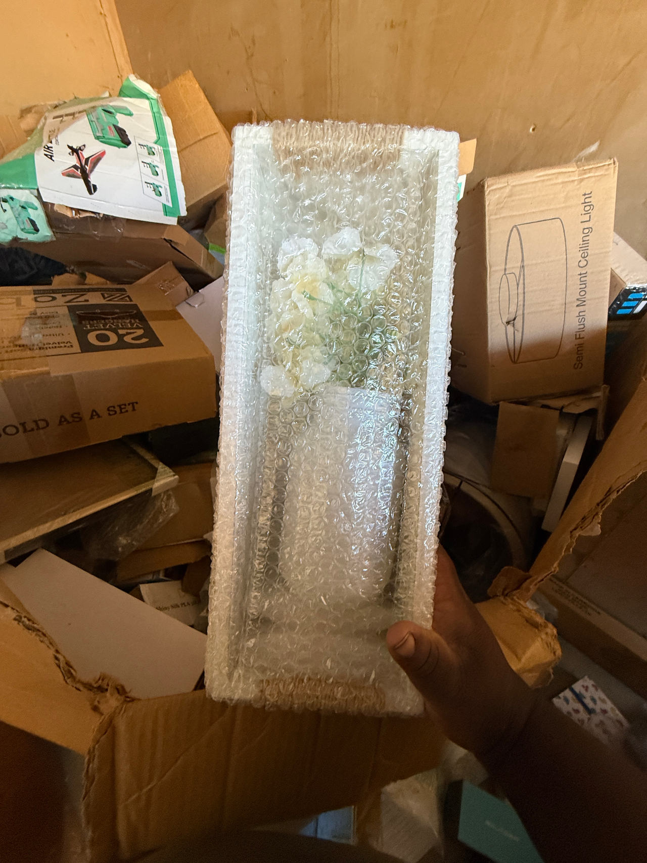 Wall Mounted Flower Vase