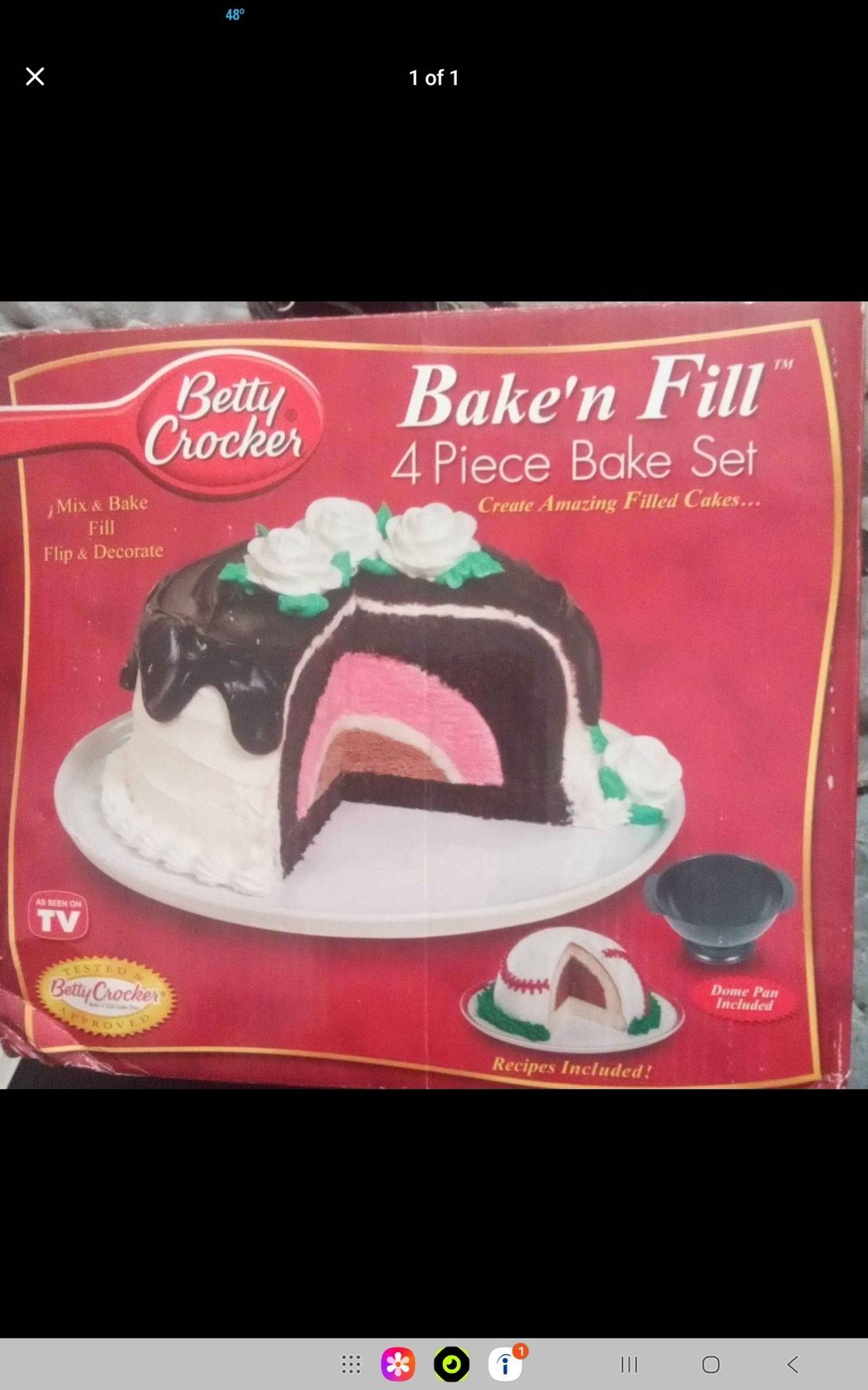 Betty Crocker Bake 'n Fill 4 Piece Bake Set