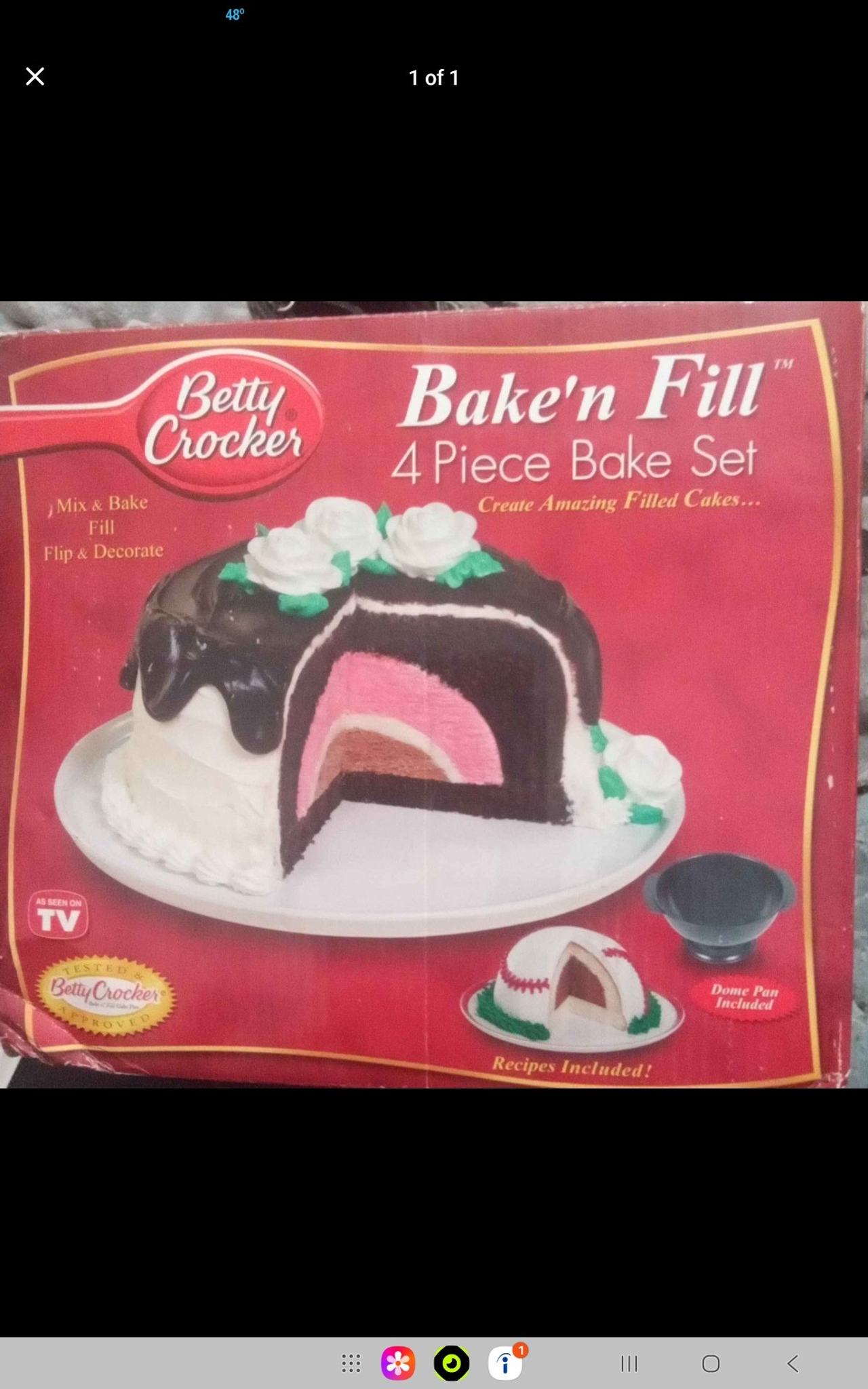 Betty Crocker Bake 'n Fill 4 Piece Bake Set