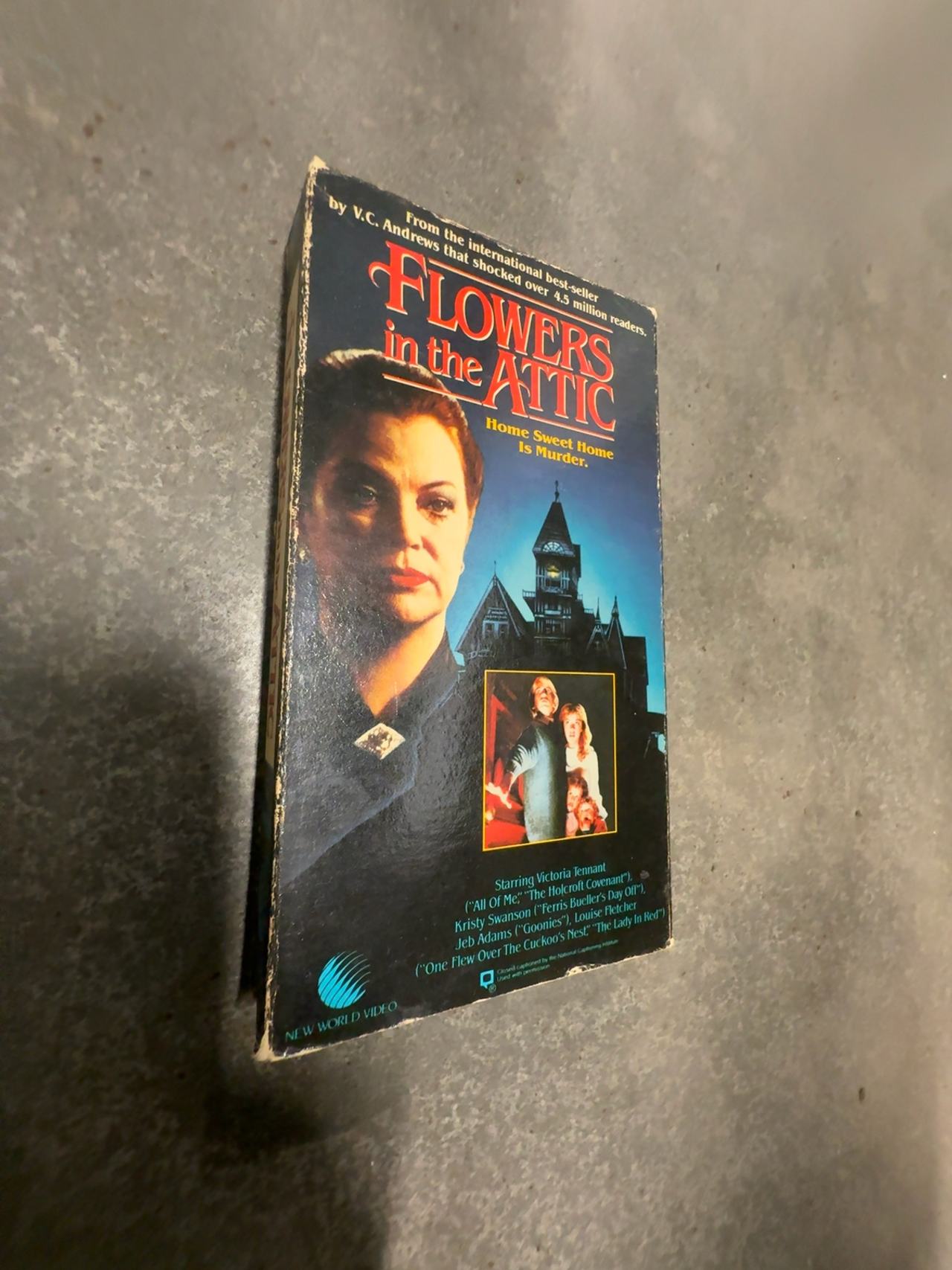 Flowers in the Attic VHS Tape