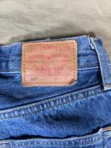 Levi’s Premium 501 ’90s Women’s Jeans W23 L32 Distressed Sketch Artist - Image 3