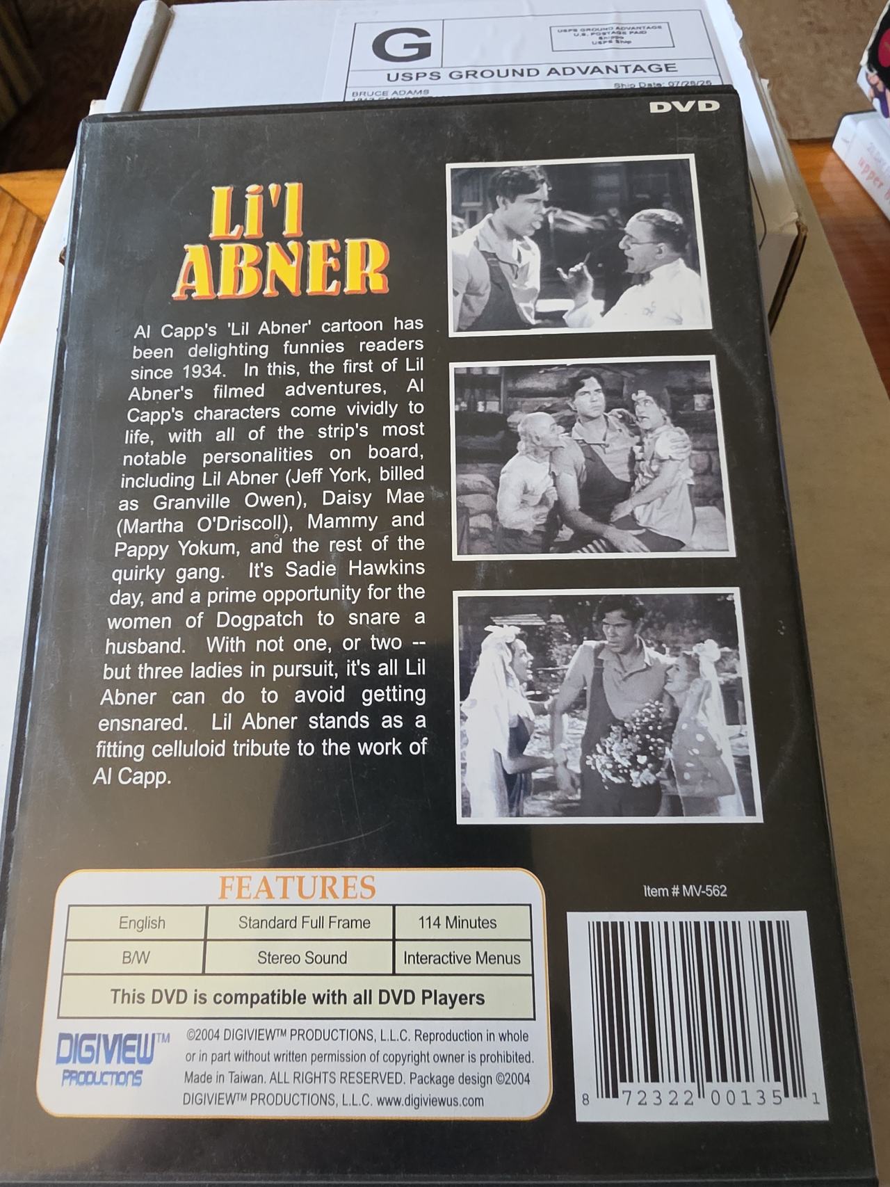 Li'l Abner (1959) Digitally Remastered DVD
