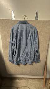Ted Baker Blue Herringbone Dress Shirt - Image 5