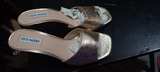 Steve Madden Signal Gold Metallic Heels - Image 1
