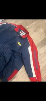 Jeff Gordon #24 Vintage NASCAR Jacket Dupont Navy Blue - Image 2