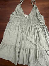 Aeropostale Smocked Tiered Babydoll Dress Small - Image 1