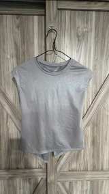 More Than Magic silver Grey Girls' Glitter Shirt Girls 7/8 Sparkle Party Dance - Image 2