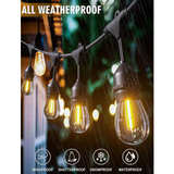 TDLOL LED Outdoor String Lights 35FT 60 Lumens Patio Lights for Outdoor - Image 4