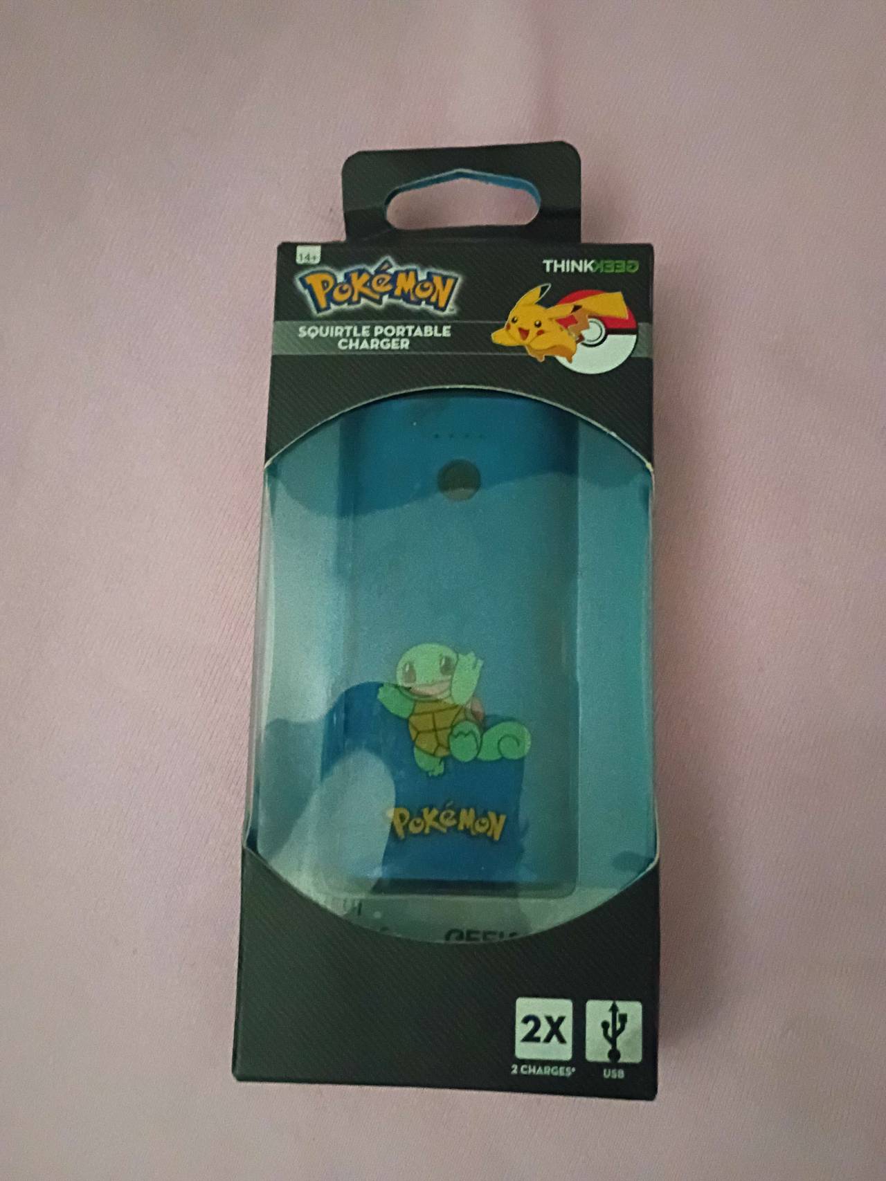 ThinkGeek Pokémon Squirtle Portable Charger