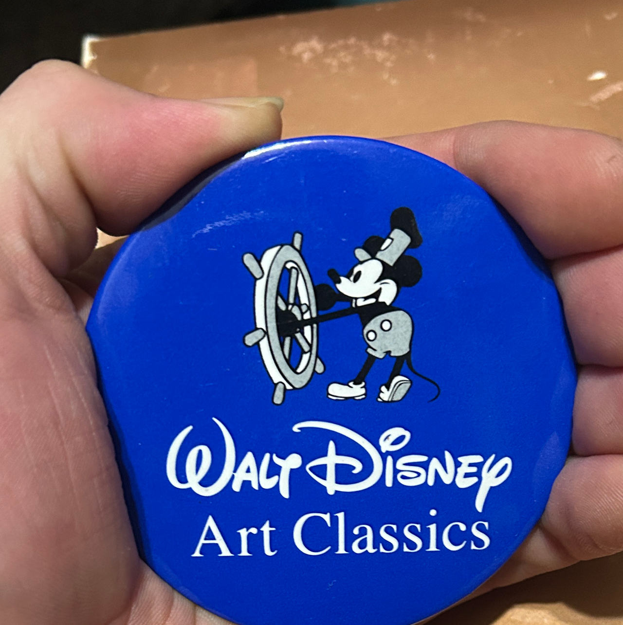 Walt Disney Art Classics Steamboat Willie Button Pin
