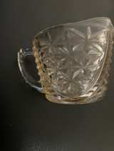 Vintage Pressed Glass Creamer Pitcher - Image 5